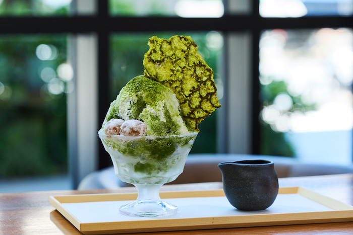 アンダーズ東京 抹茶とマスカルポーネのかき氷
