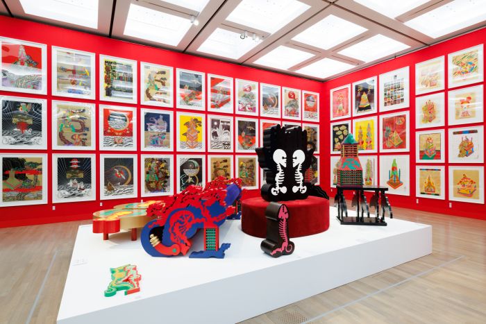 田名網敬一の全貌に迫る大規模回顧展：戦争の記憶から紡ぐポップアート