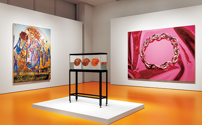 ジェフ・クーンズ 展示風景