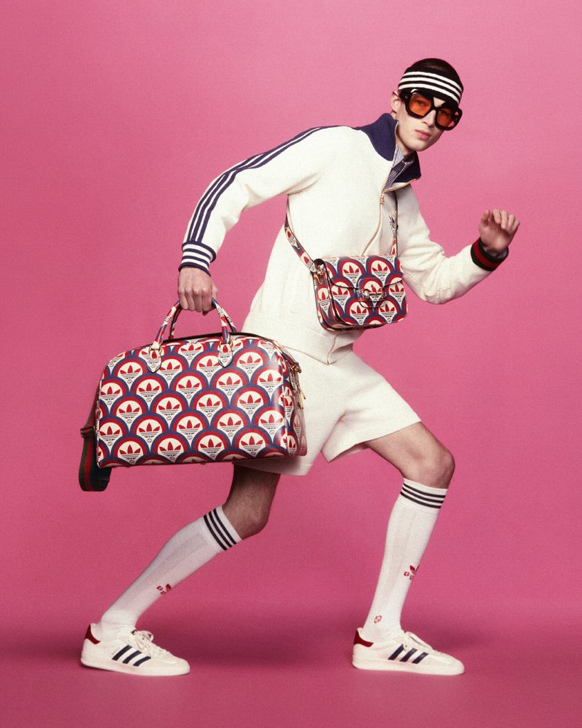 話題のコラボ「adidas x Gucci」がローンチ！万華鏡のような世界観の
