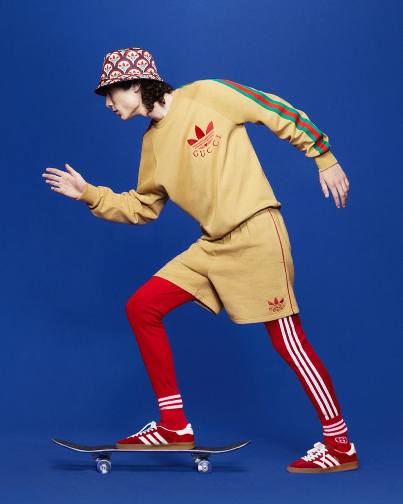 話題のコラボ「adidas x Gucci」がローンチ！万華鏡のような世界観の