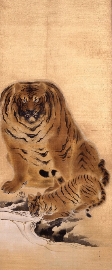 【開運絵画】「水辺の虎と蝶」の油彩画　超絶技巧　L.Chen 明治・大正期に煌めいた超絶技巧を秋の京都で堪能する【what to do